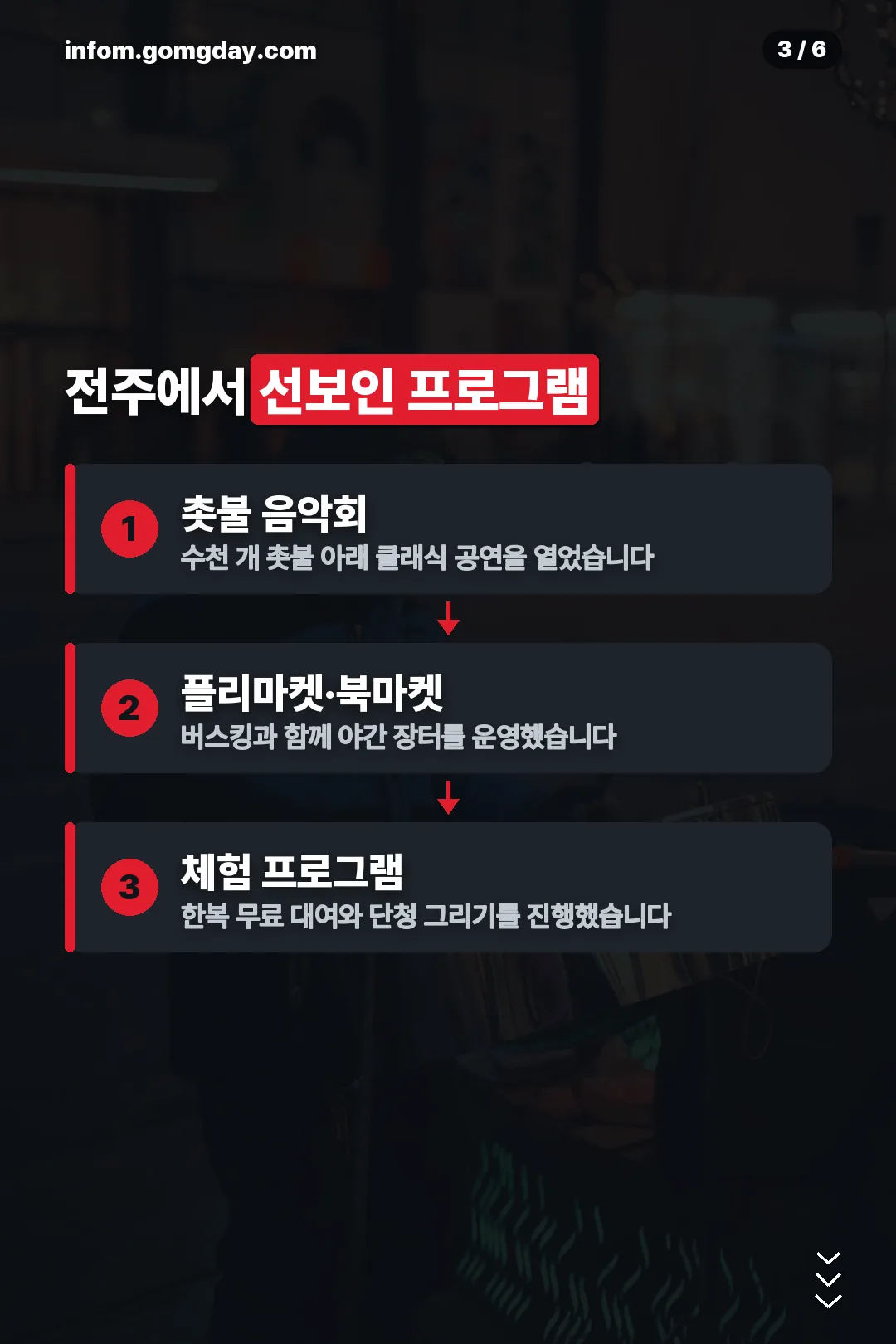 전주 프로그램 구성