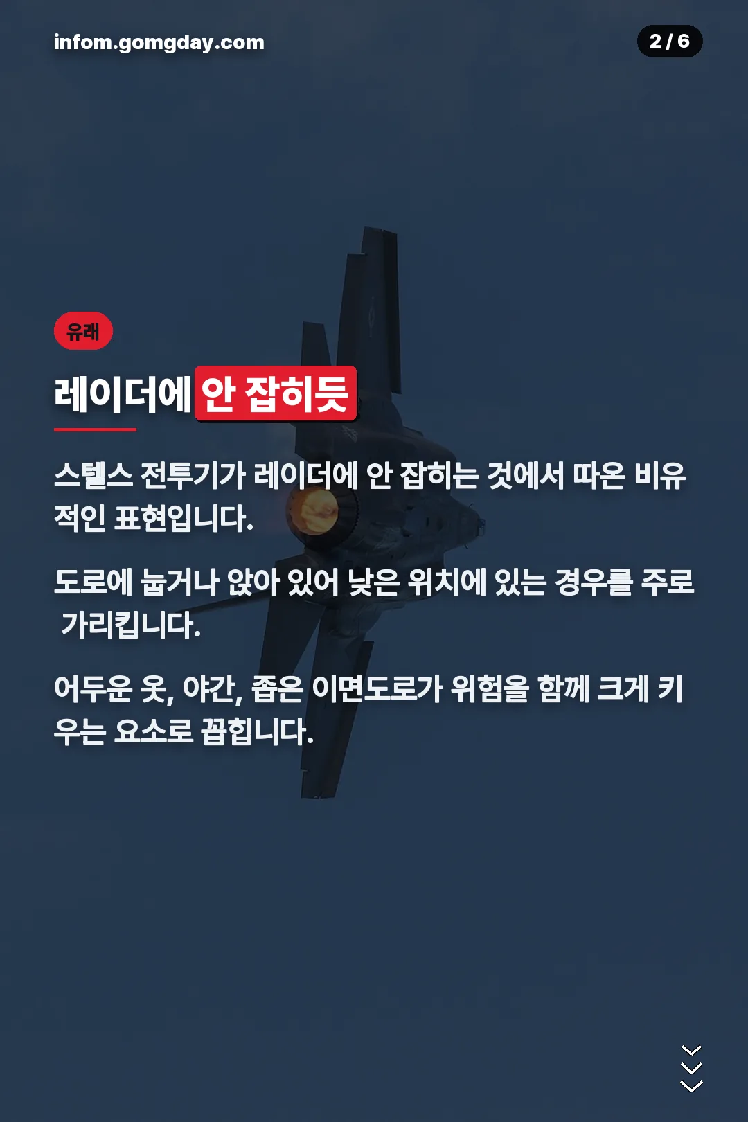 레이더 비유 유래